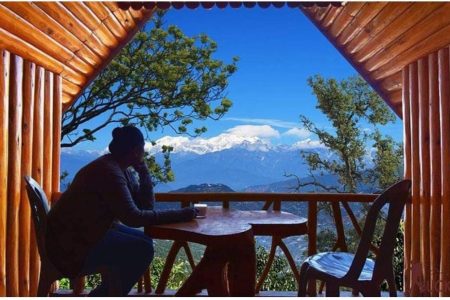 kharkagaon view from homestay