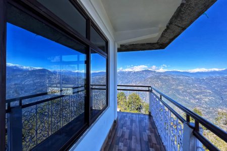 view from pedong kanchenjunga homestay